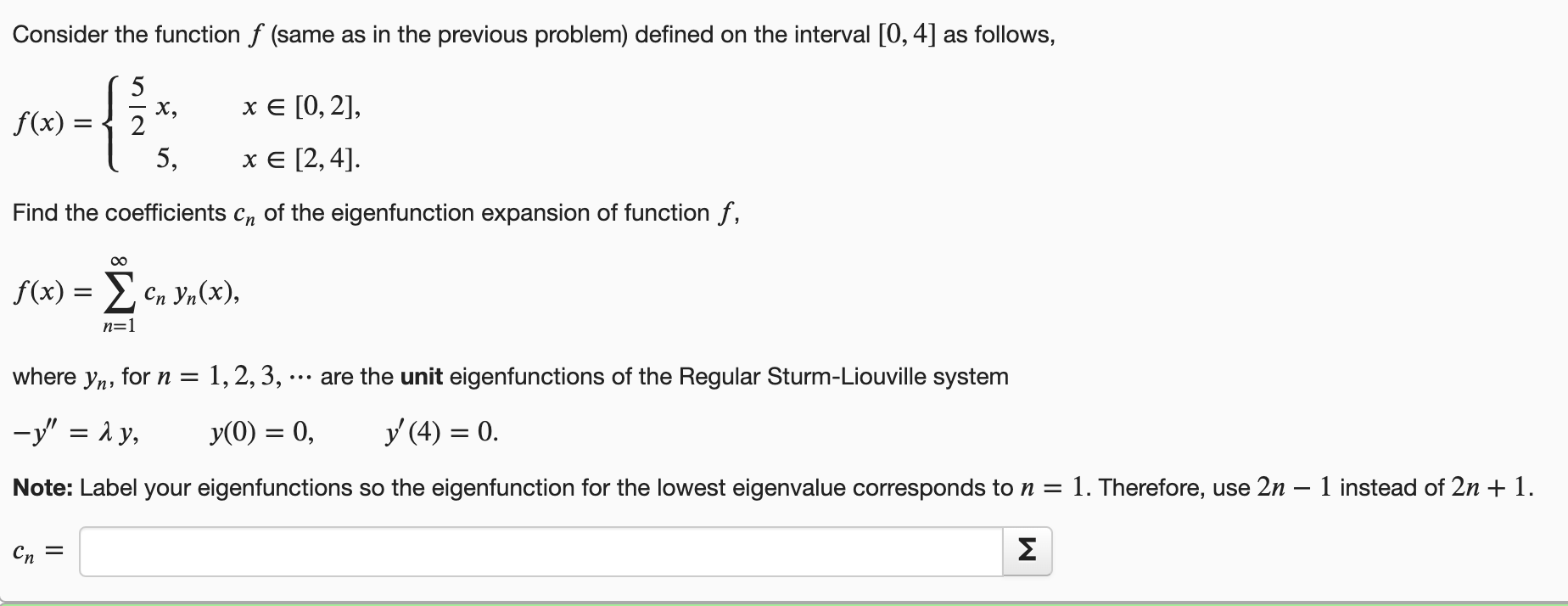 Solved Consider the function f (same as in the previous | Chegg.com