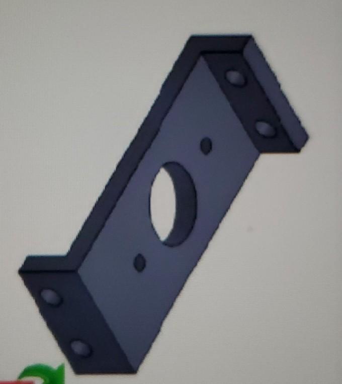 Solved easy problem (Solidworks) can you make this base | Chegg.com