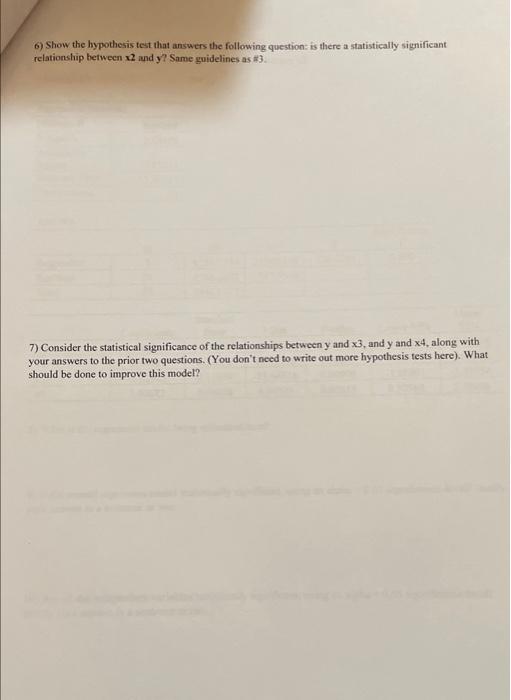 Solved Answer all the questions. Write out the | Chegg.com