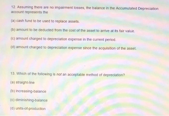 solved-12-assuming-there-are-no-impairment-losses-the-chegg