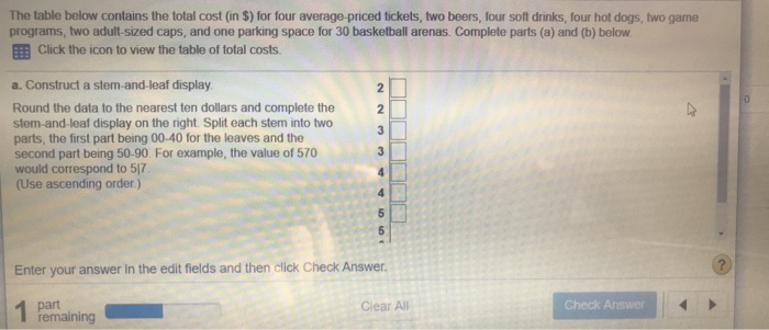 Solved 4. The table below gives the total number of Atlanta