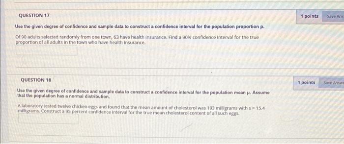 Solved 1 points Save Ans QUESTION 17 Use the given degree of | Chegg.com