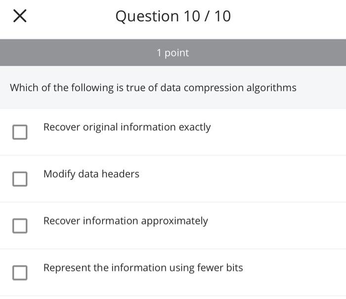 Solved Х Question 1/10 1 point In BSD socket API, which call