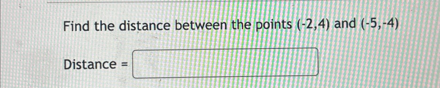 11 4 8 2 5 find the mean distance