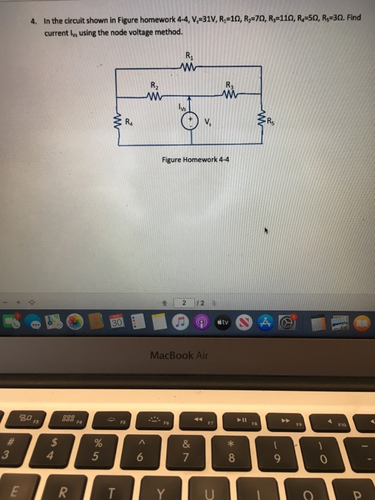 Solved 4. In the circuit shown in Figure homework 4-4, | Chegg.com