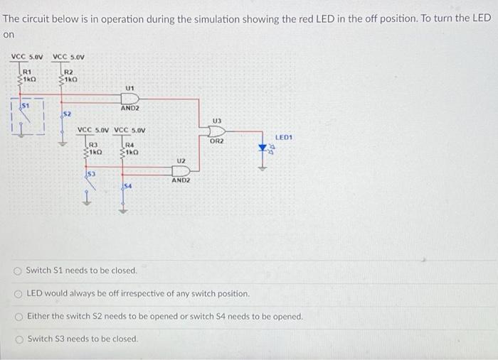 Solved The circuit below is in operation during the | Chegg.com