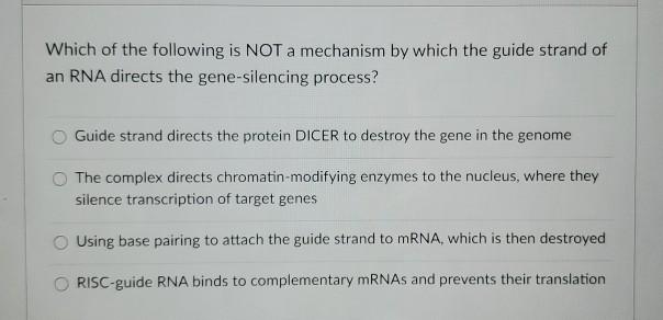 Solved Which of the following is NOT a mechanism by which | Chegg.com