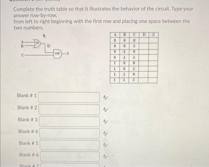 Solved Complete the truth table so that it illustrates the | Chegg.com
