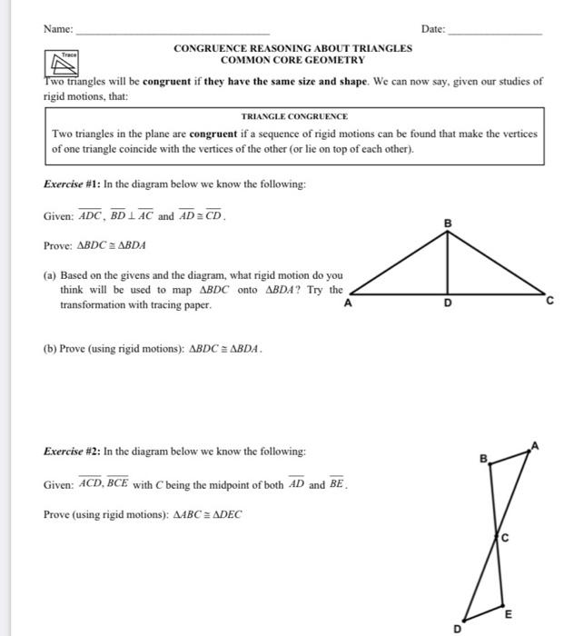 Common core geometry answer key image