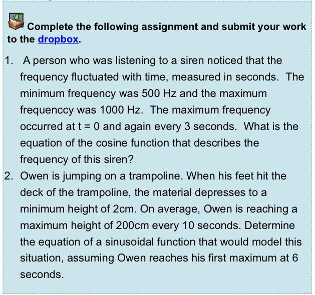Solved Complete the following assignment and submit your | Chegg.com