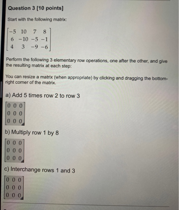 Solved Question 1 6 points For each of the following pairs