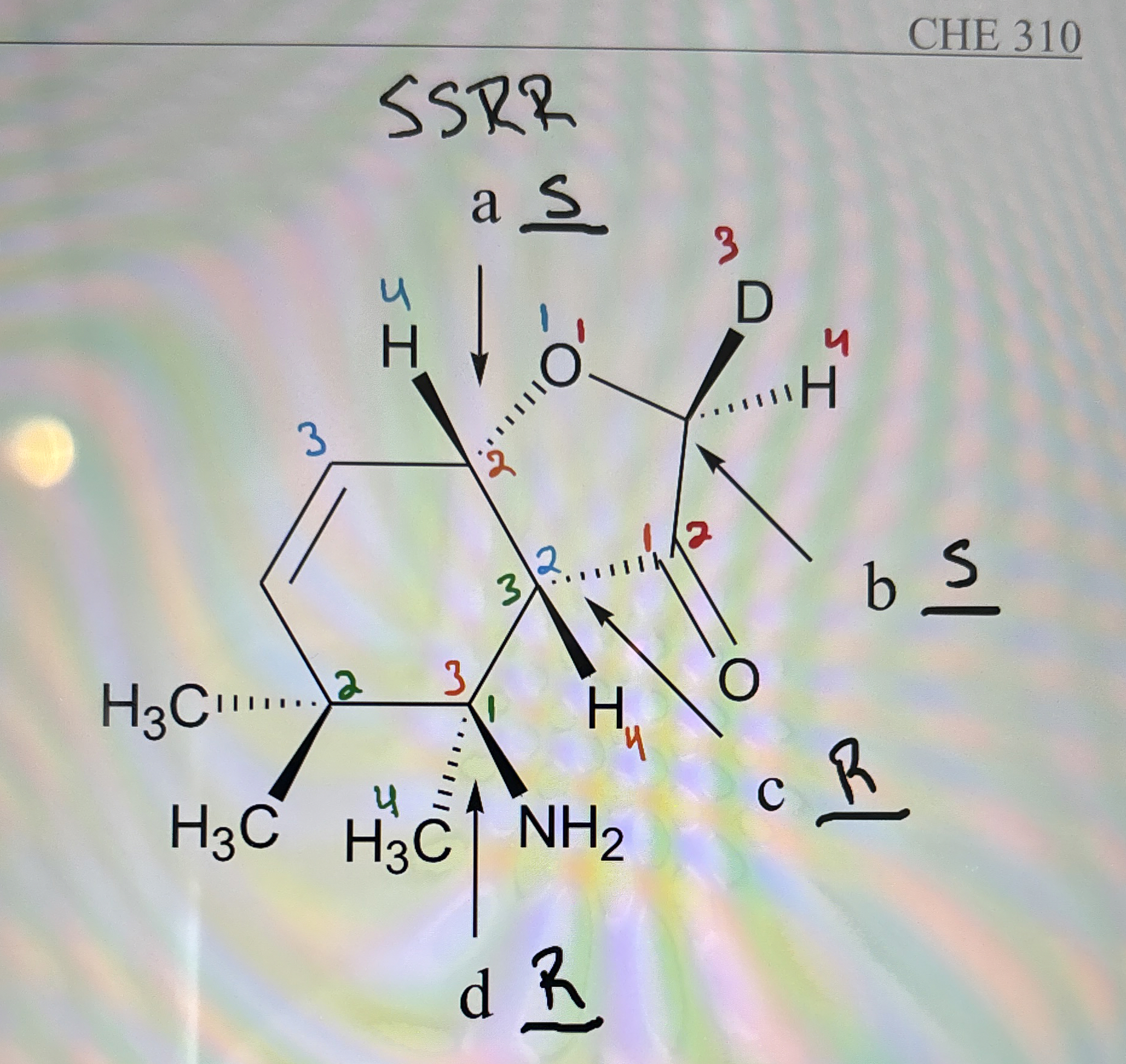 Solved Find whether the chiral centers are S or R that are | Chegg.com
