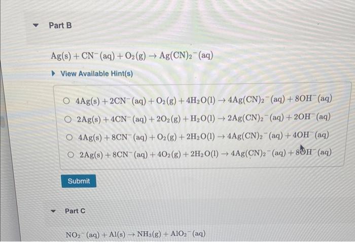 Solved Balance Each Of The Following Redox Reactions | Chegg.com