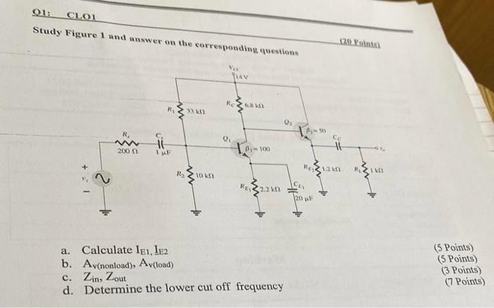 Solved Study Figure 1 and answer on the corresponding | Chegg.com