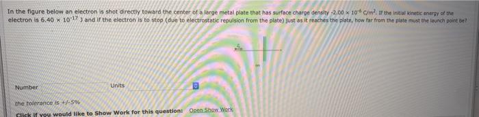 Solved In the figure below an electron is shot directly | Chegg.com
