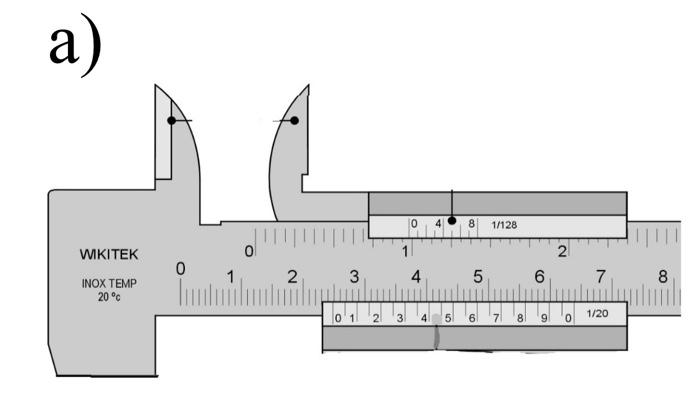 Solved Find the reading for each of the following and show | Chegg.com