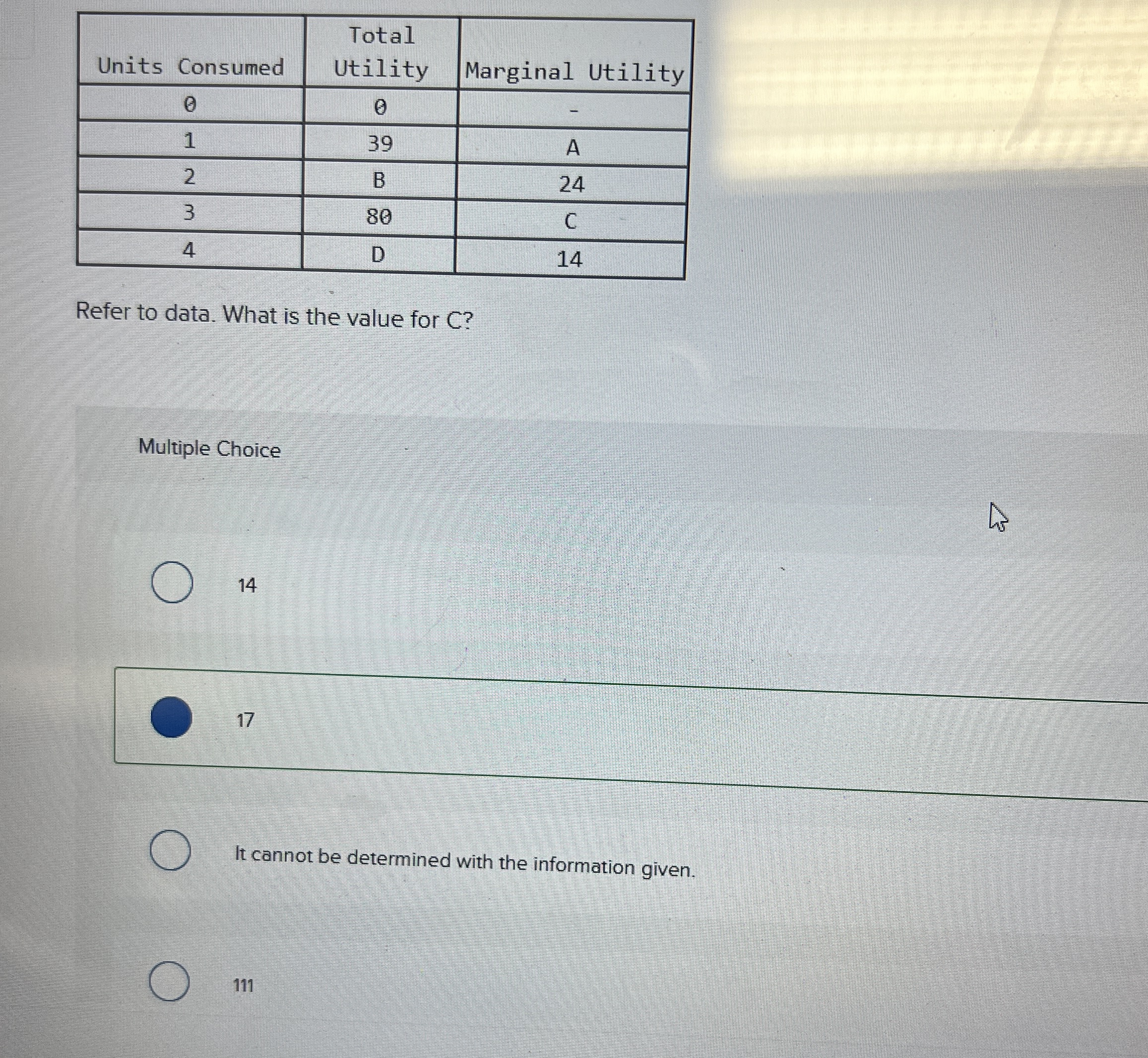 Solved \table[[Units | Chegg.com