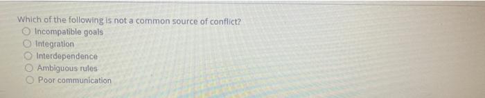 Solved Which of the following is not a common source of | Chegg.com