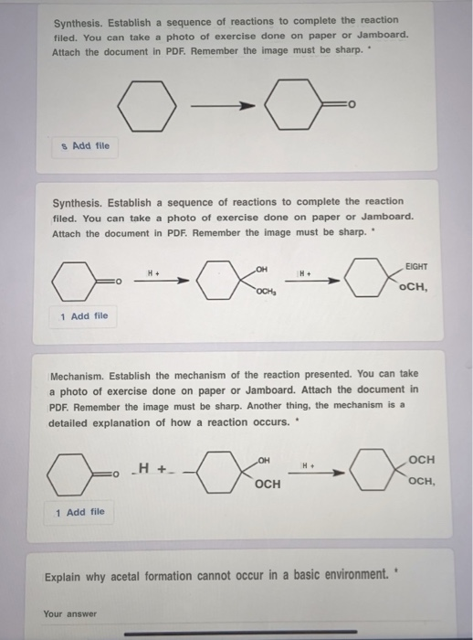 Solved Synthesis Establish A Sequence Of Reactions To Chegg Com