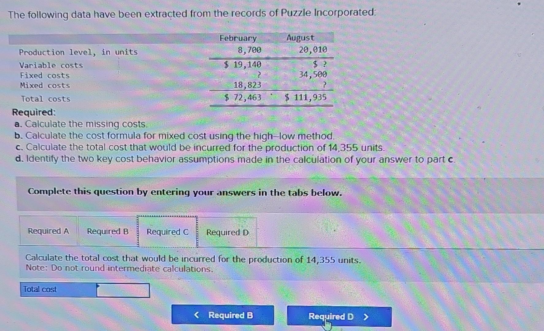 Solved The following data have been extracted from the | Chegg.com