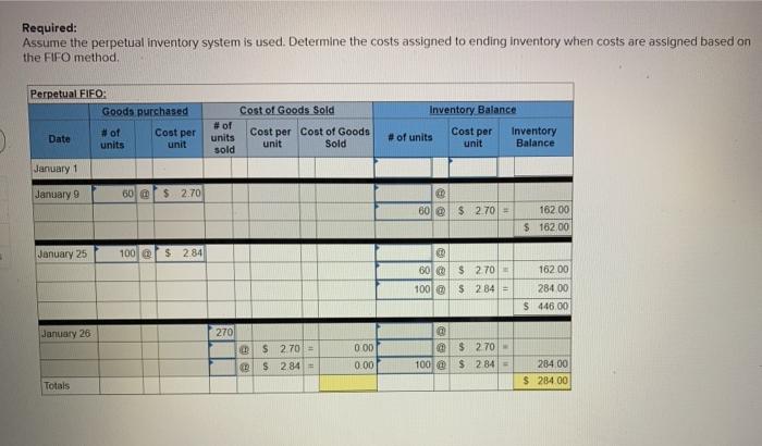 Solved A company reports the following beginning inventory | Chegg.com