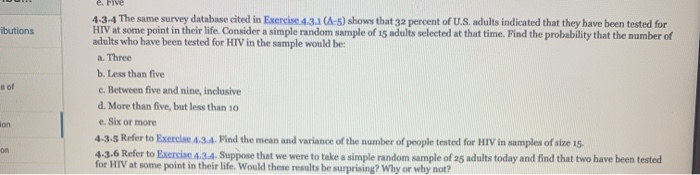 Solved In each of the following exercises, assume that N is | Chegg.com