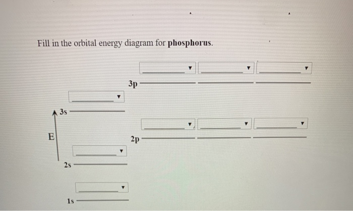 Solved Fill in the orbital energy diagram for the carbon | Chegg.com