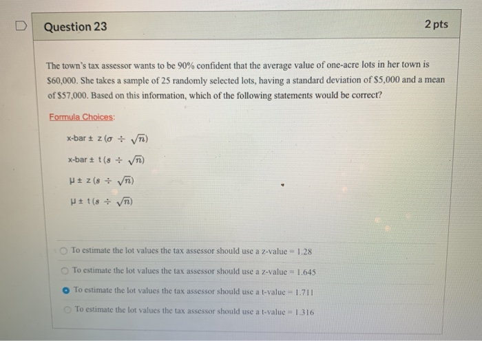 Solved Question 20 2 pts Which of the following is NOT a | Chegg.com