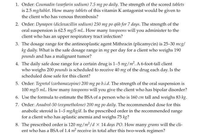 Coumadin 2.5mg tablet