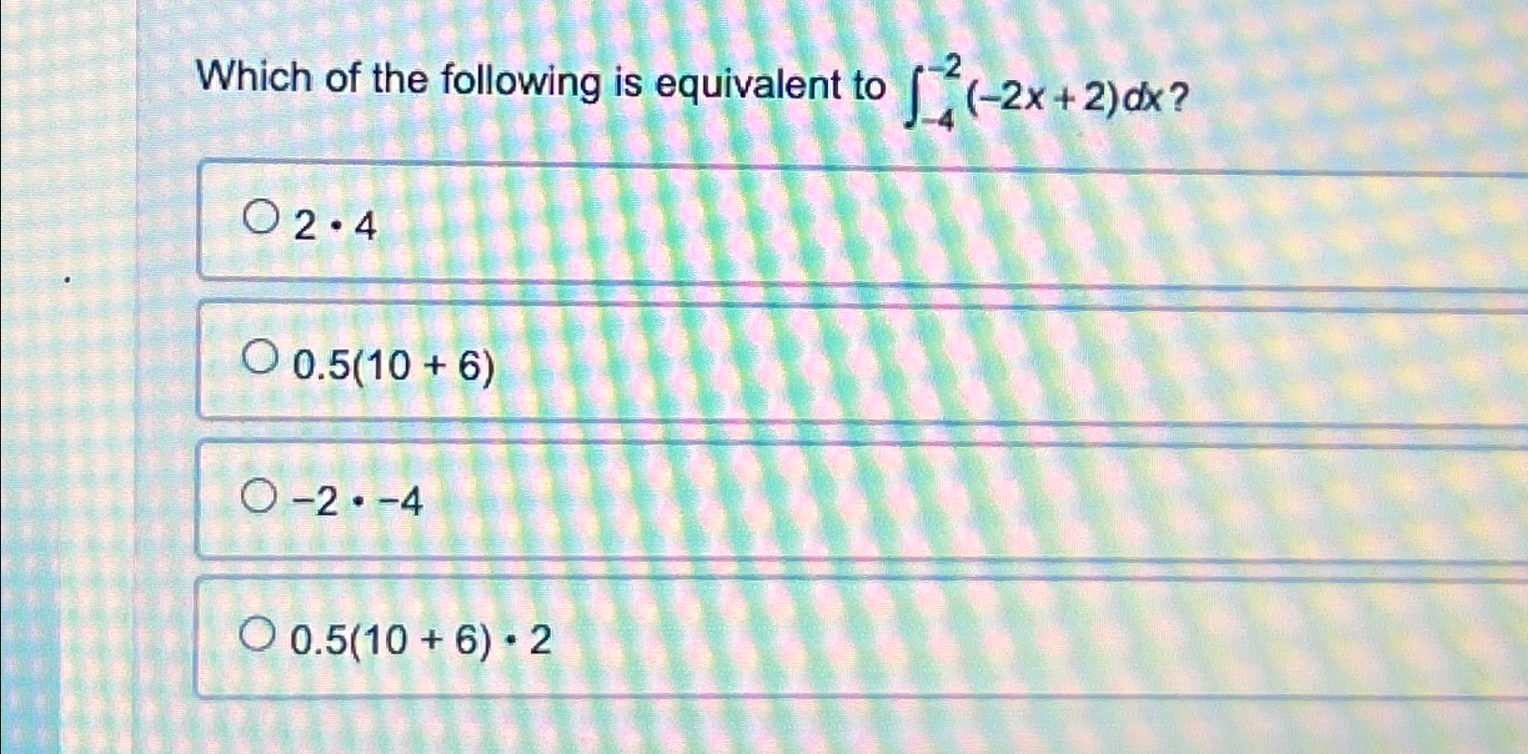Solved Which of the following is equivalent to | Chegg.com