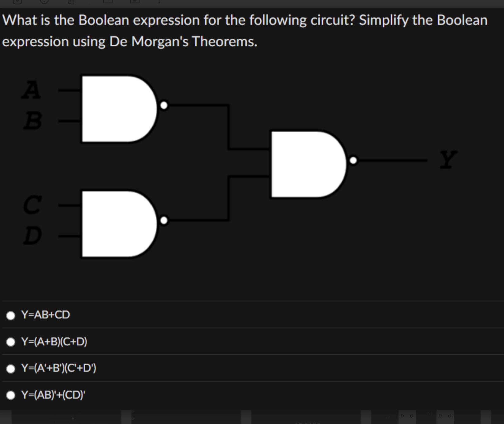 Solved What is ﻿the Boolean expression for the following | Chegg.com
