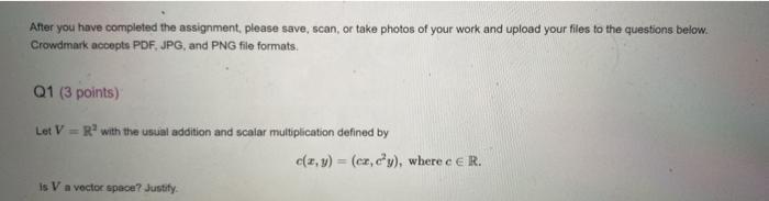 Solved After you have completed the assignment, please save, | Chegg.com