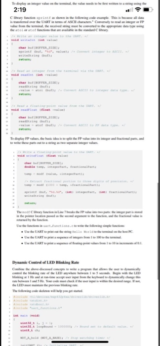 Just need the c program code, don't need anything to | Chegg.com