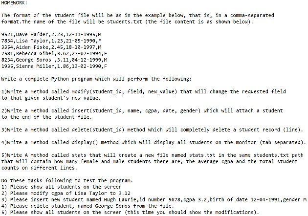 Solved This is my python homework necessary explanations are | Chegg.com