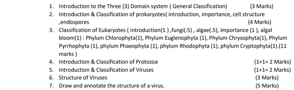 Solved 2. Introduction \& Classification of prokaryotes( | Chegg.com