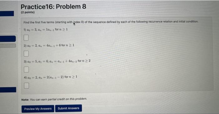 Solved Given The Following Geometric Sequence Chegg Com