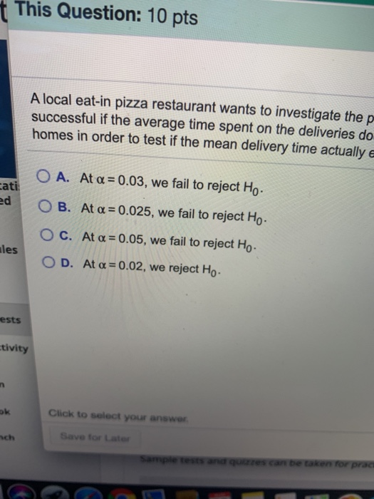 Solved at a local eat-in pizza restaurant wants to | Chegg.com