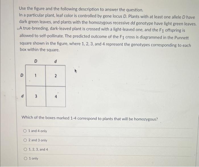 Solved Use The Figure And The Following Description To | Chegg.com