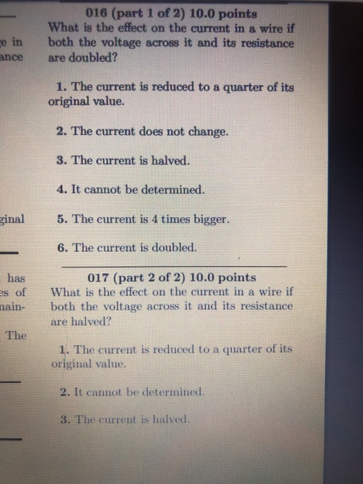 Solved ce in ance 016 (part 1 of 2) 10.0 points What is the | Chegg.com