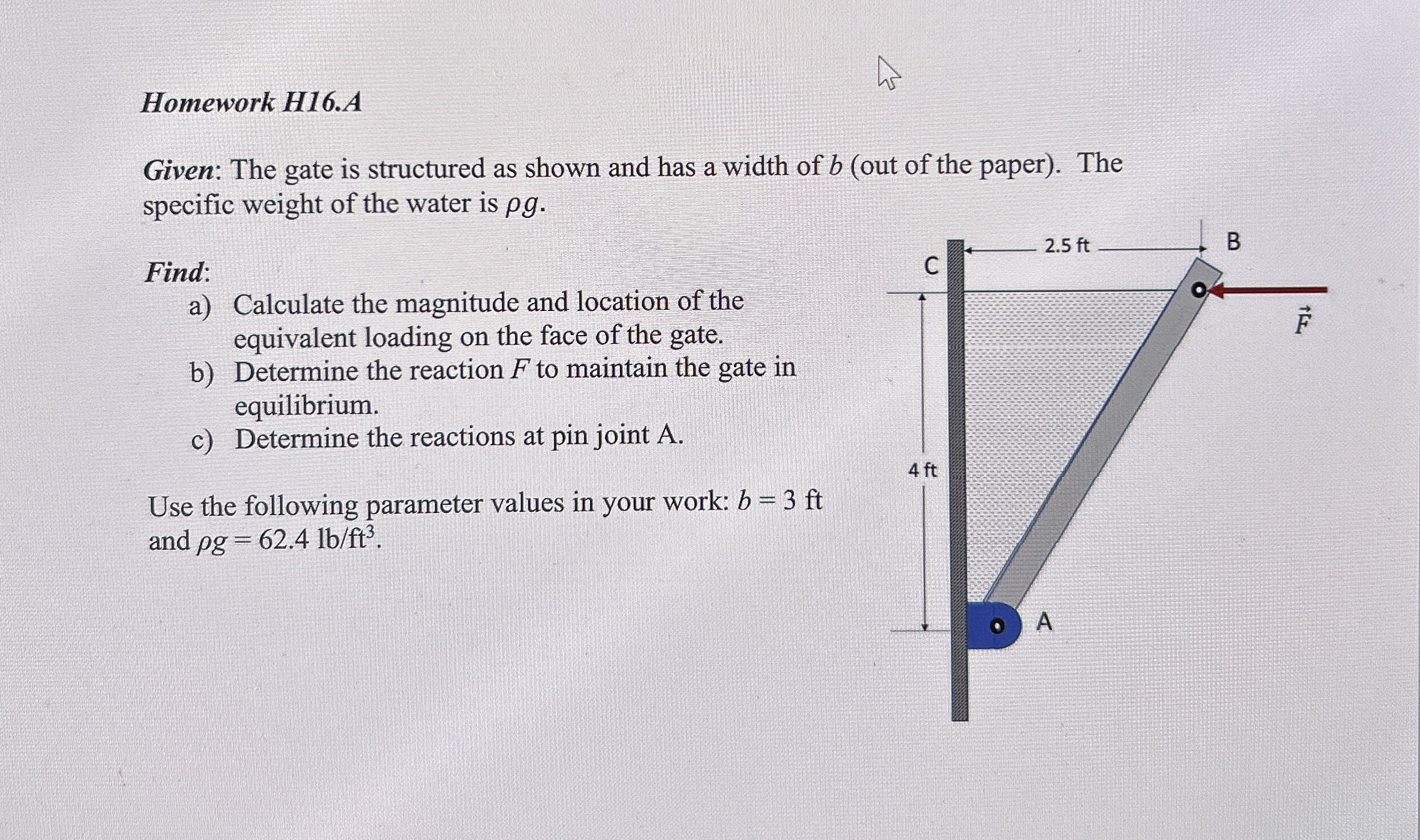 Solved Homework H16.AGiven: The gate is structured as shown | Chegg.com