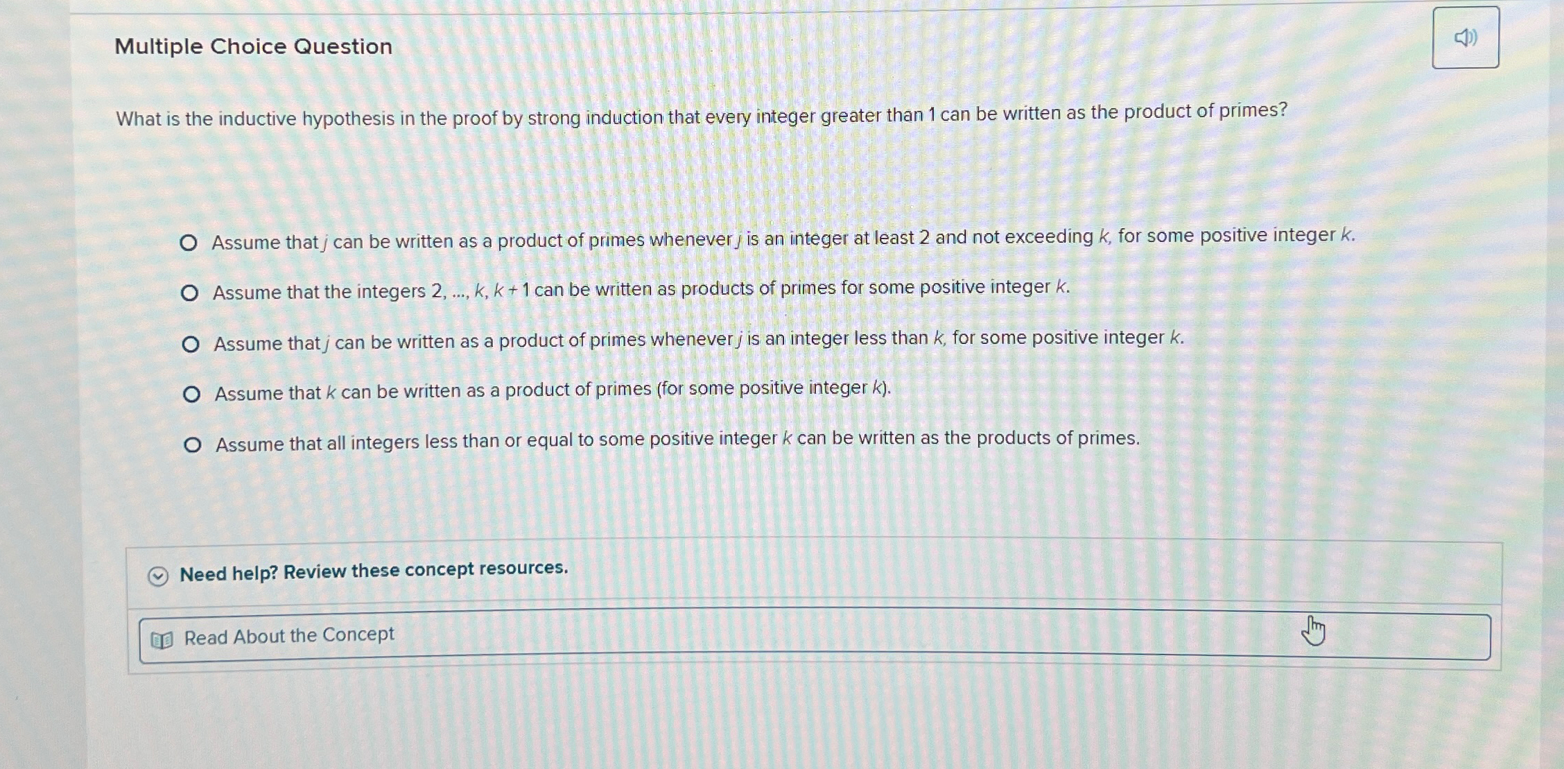 Solved Multiple Choice QuestionWhat is the inductive | Chegg.com