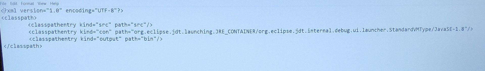 examplemod1.8.9 src main java com example examplemod... Solved Edit Format View Help \{ × xml version=" 1.0 " | Chegg.com