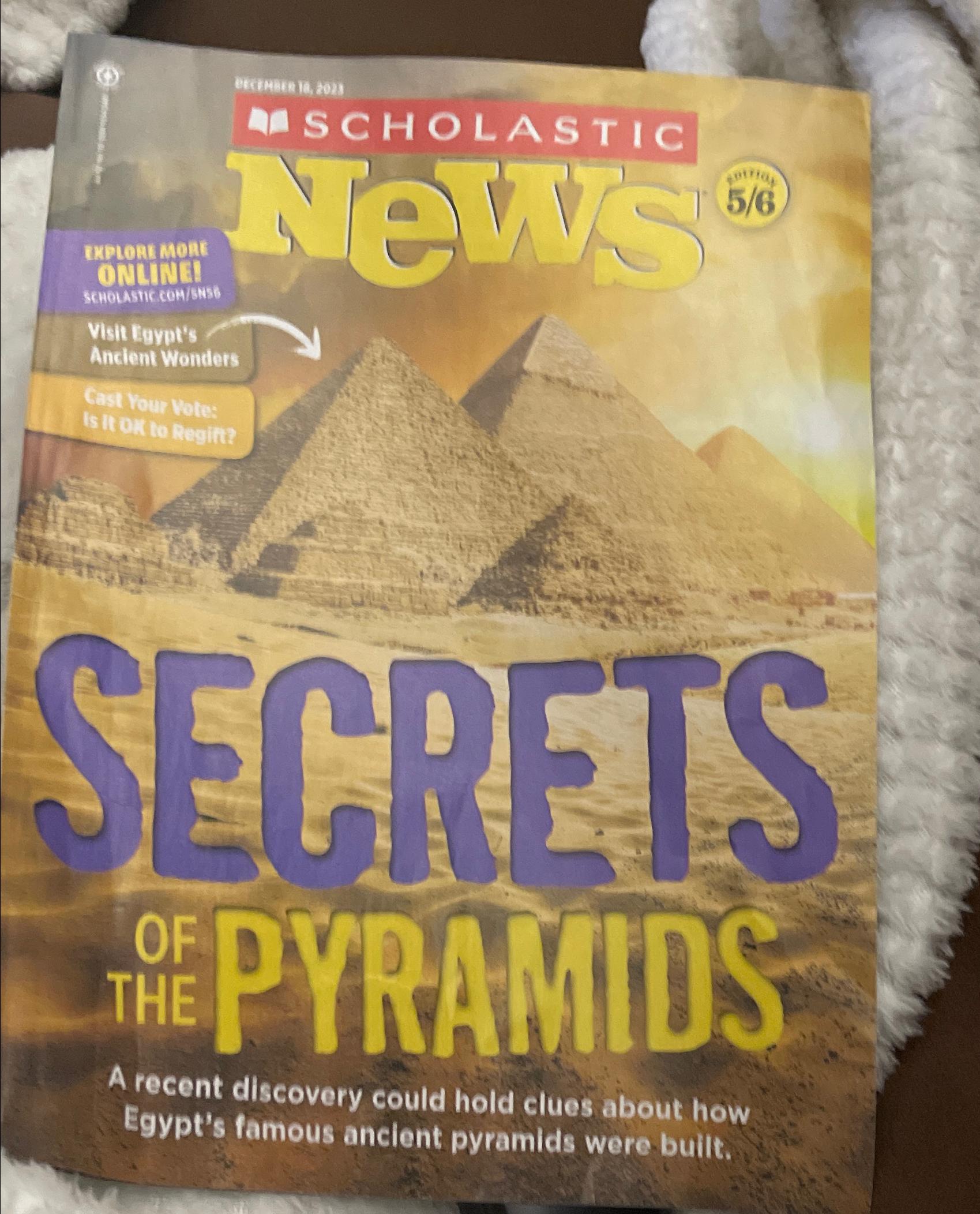 Solved A Recent Discovery Could Hold Clues About How Egypt's | Chegg.com