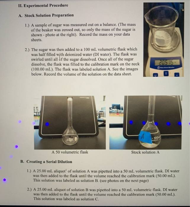 Solved 1) Why do we use pipettes for measuring volumes for