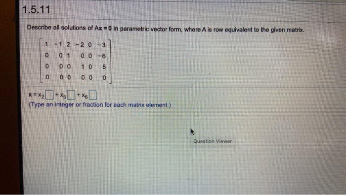 Solved 1.4.14 15 6 7 10 Let us 9 and A= 21 6 Is u in the | Chegg.com
