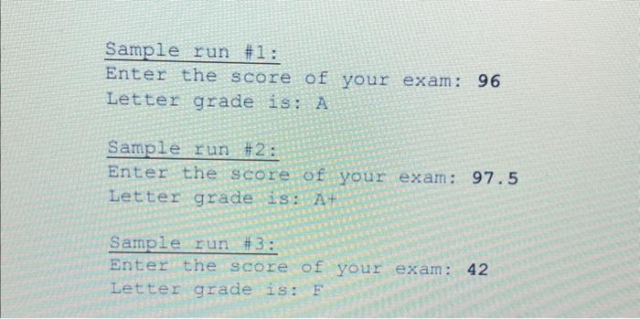 Solved Lab4A: What is my grade? First, we are going to start | Chegg.com