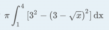 Revolved Solid Integral Solved Each integral represents the volume of a solid of | Chegg.com