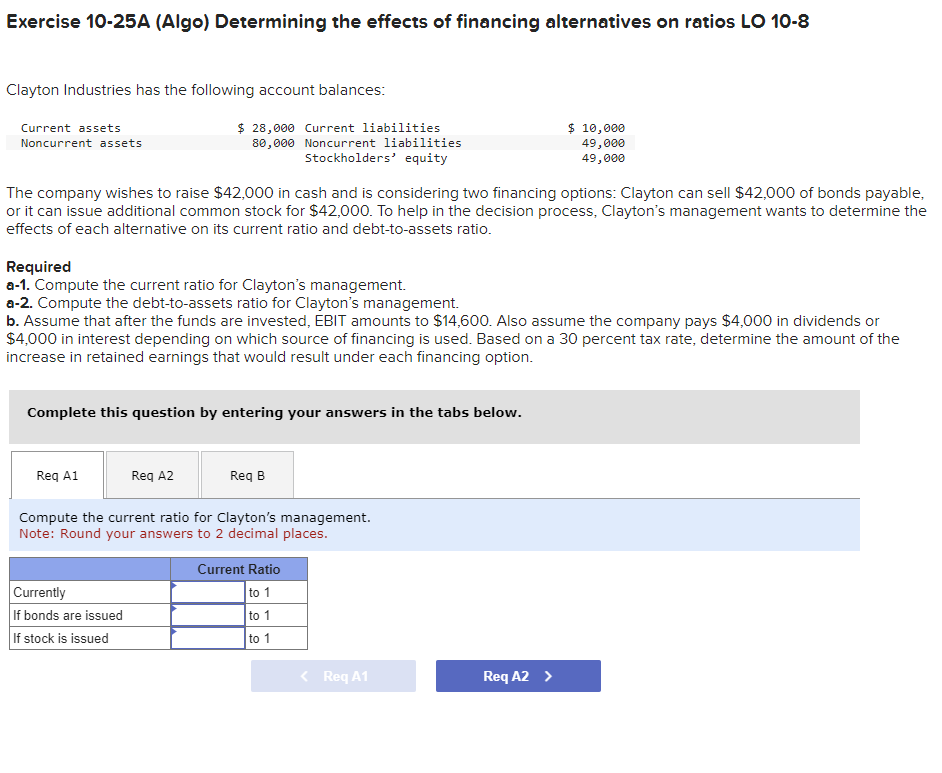 Solved Exercise 10-25A (Algo) Determining the effects of | Chegg.com