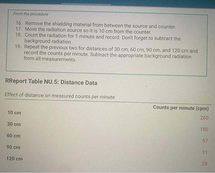 Solved How will you collect data for this experiment?