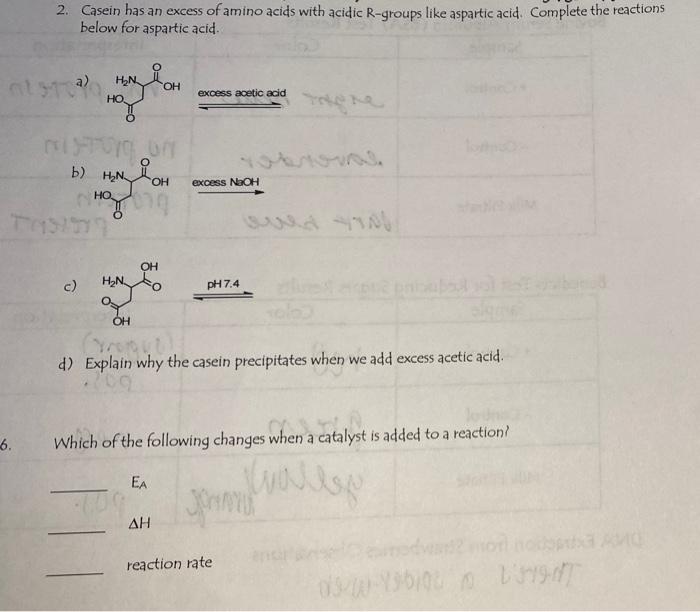 case study 2 amino acid overload